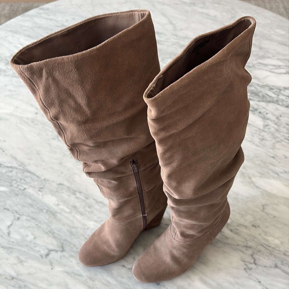 Charles David wedge boots